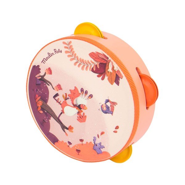 Glasbena igrača Tambourine – Moulin Roty-image-2