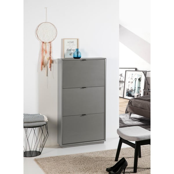 Siva omara za čevlje s 3 predali Marckeric Luka-image-1