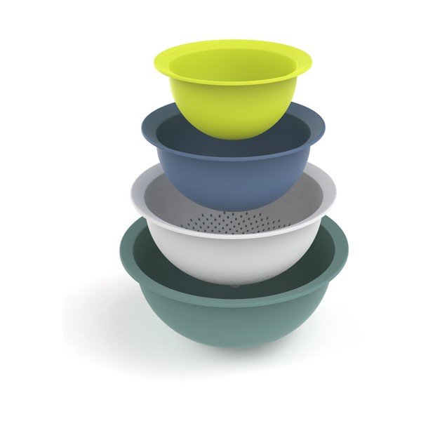 Komplet posod s cedilom 4 ks ø 30 cm Caruba – Rotho-image-2