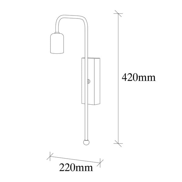 Stenska svetilka v zlati barvi Pahoma – Opviq lights-image-2