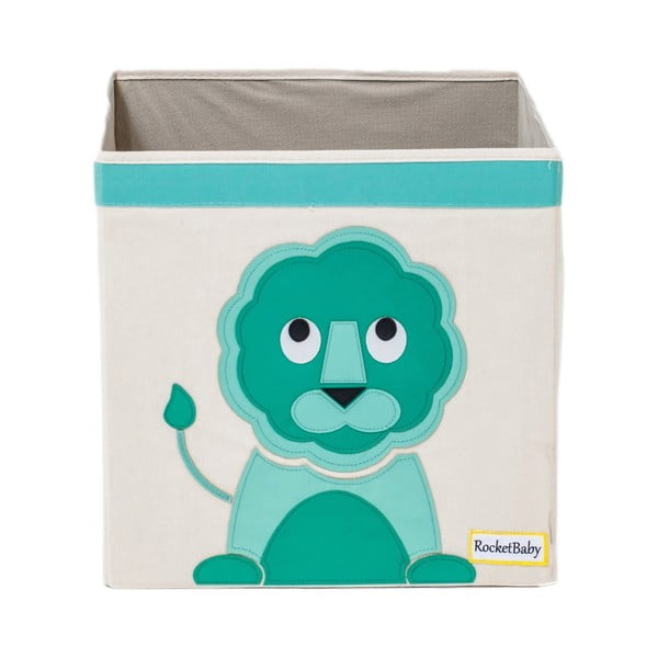 Otroška tekstilna škatla za shranjevanje Eddy the Lion - Rocket Baby 
