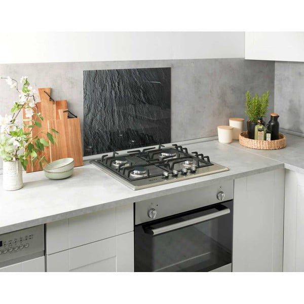 Steklena stenska zaščita za štedilnik Wenko Slate, 60 x 50 cm-image-1