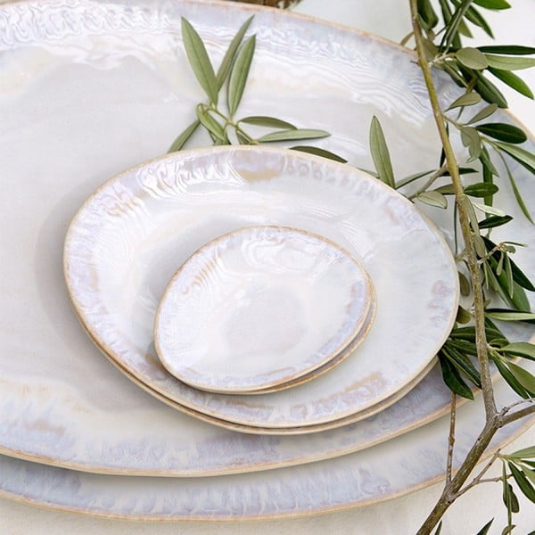 Beli lončeni pladenj za serviranje Costa Nova Brisa-image-1