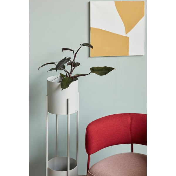 Belo kovinsko stojalo za cvetlične lončke Hübsch Stand, višina 1 m-image-2