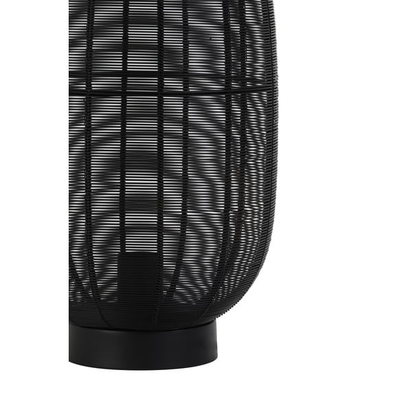 Črna namizna svetilka (višina 30 cm) Ophra - Light & Living-image-1