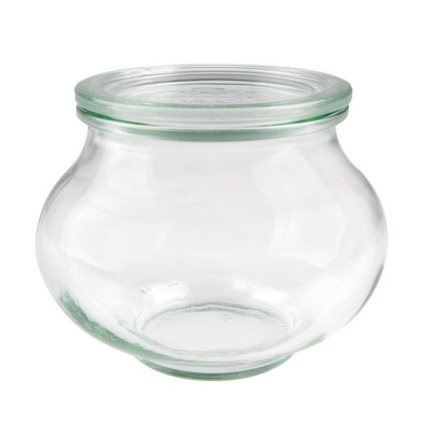 Komplet 6 okrasnih kozarcev Weck Schmuck, 560 ml-image-2
