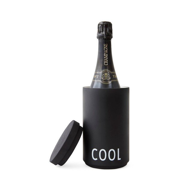 Črna hladilna posoda Design Letters Bucket-image-1