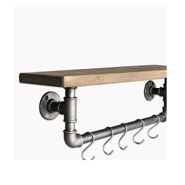 Lesena stenska polica Raff Pipe-image-2
