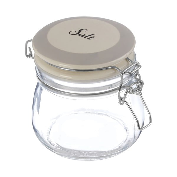 Steklena posoda za shranjevanje za sol Grocer – Premier Housewares-image-2