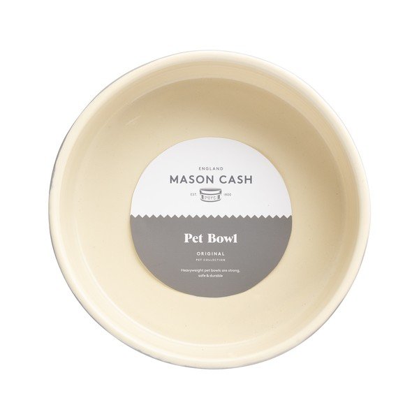 Sivo-bela posoda za pse Mason Cash, ø 20 cm-image-1