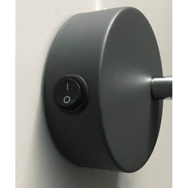 Črno točkovno svetilo 8x14 cm Ran – Fischer & Honsel-image-3