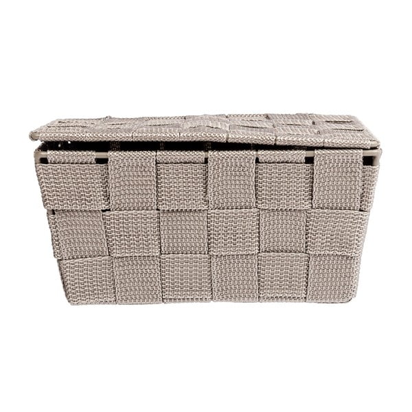 Rjava košara s pokrovom Wenko Adria-image-2