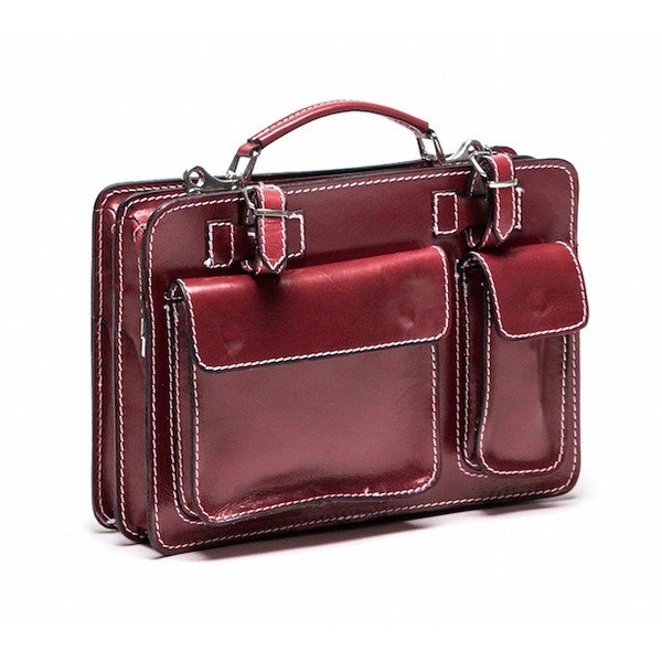 Usnjena torbica Isabella Rhea 309 Rosso-image-1