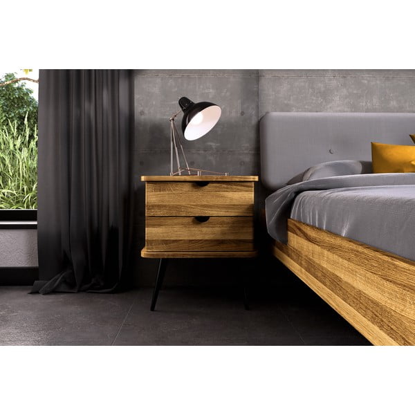 Nočna omarica iz masivnega hrasta Kula – The Beds-image-4