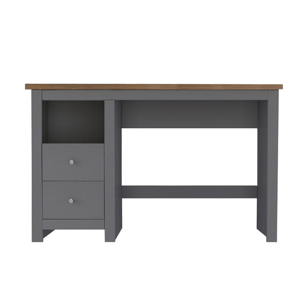 Pisalna miza z mizno ploščo v hrastovem dekorju 50x120 cm Emerald – Støraa