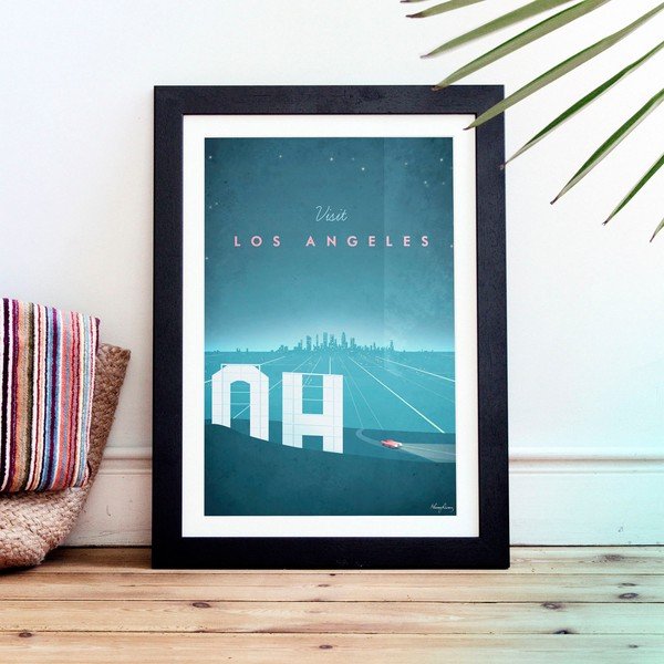 Plakat Travelposter Los Angeles, A2-image-1