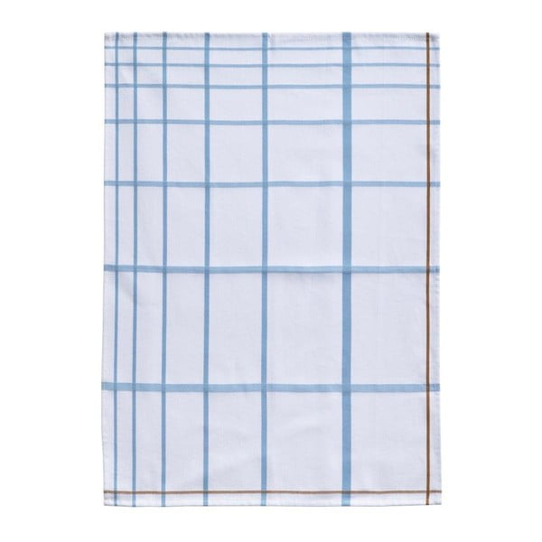Bela in modra bombažna kuhinjska brisača Zone Garro, 50 x 70 cm