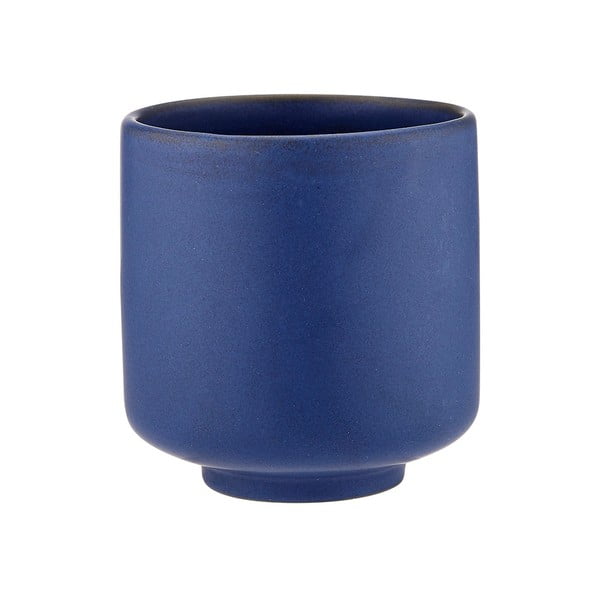 Modra lončena skodelica 250 ml Cafe Kora - Ladelle