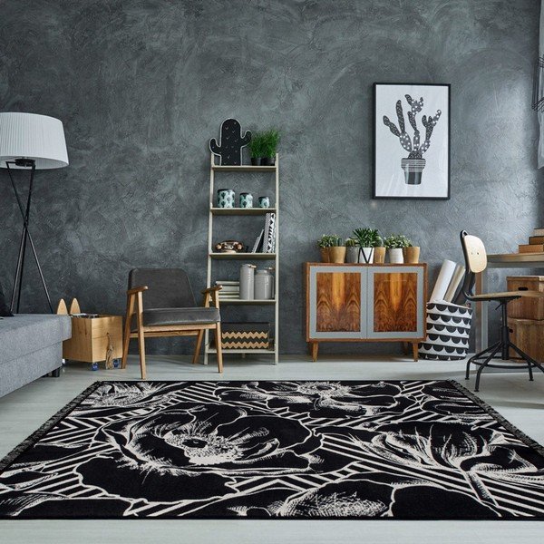 Reverzibilna pralna preproga Kate Louise Doube Sided Rug Blackrose, 160 x 250 cm-image-4