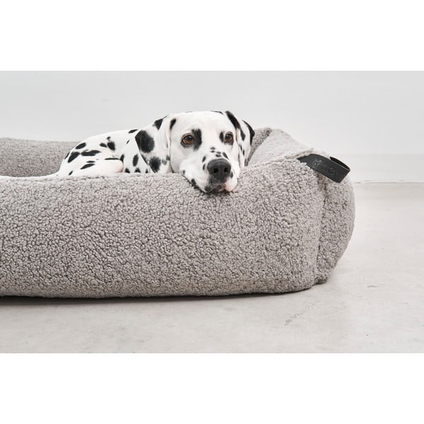 Siva bouclé podloga za pse 55x70 cm Senso Pebble S – MiaCara-image-1