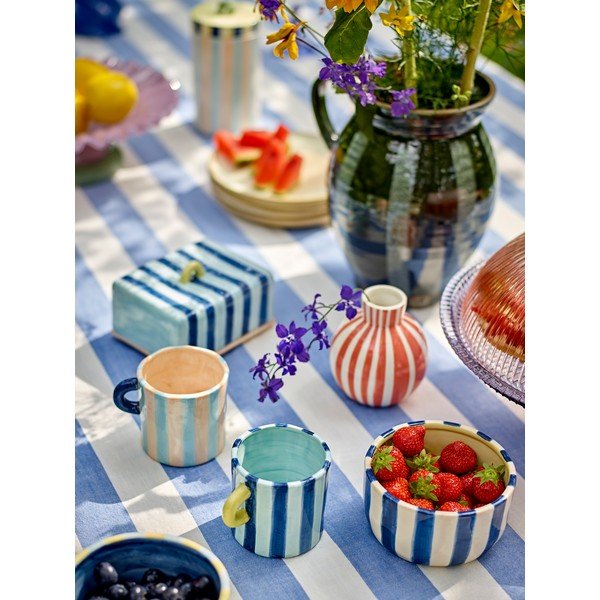 Modra keramična posoda za maslo Phoenix – Bloomingville-image-2