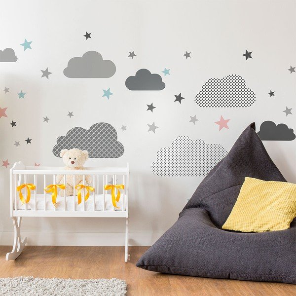 Stenska nalepka Ambiance Scandinavian Clouds From The Far North-image-4