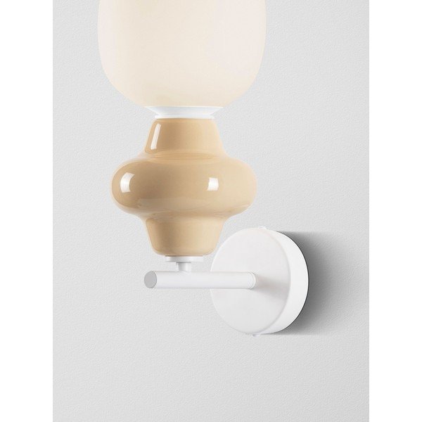 Bela keramična stenska svetilka Clio – Nova Luce-image-4
