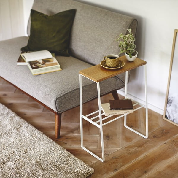 Stranska mizica 22x42 cm Tosca – YAMAZAKI-image-1