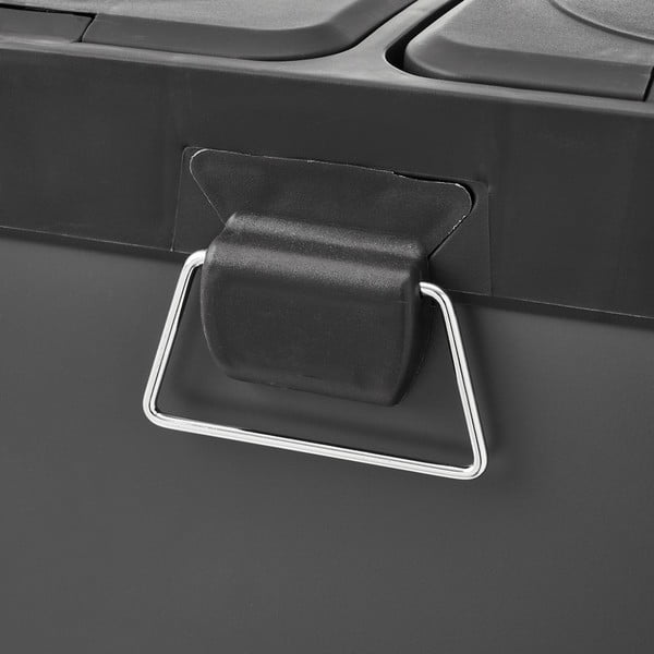 Koš za smeti za ločevanje odpadkov iz nerjavečega jekla s pedalom 30 l Litros – Casa Selección-image-2