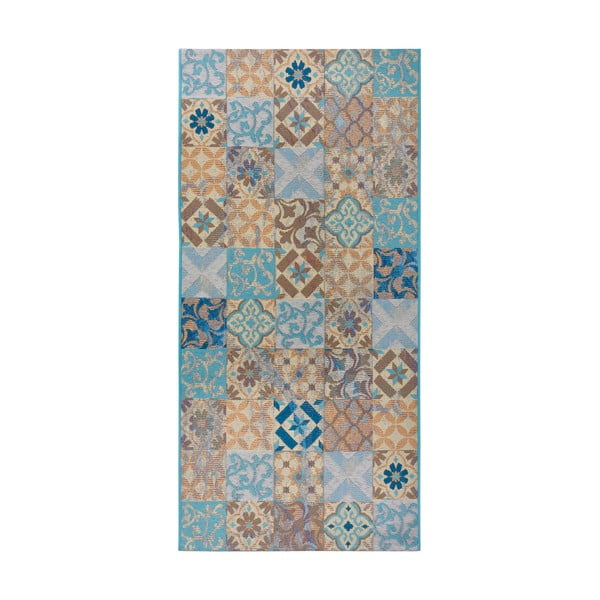 Modra preproga 75x150 cm Cappuccino Mosaik – Hanse Home