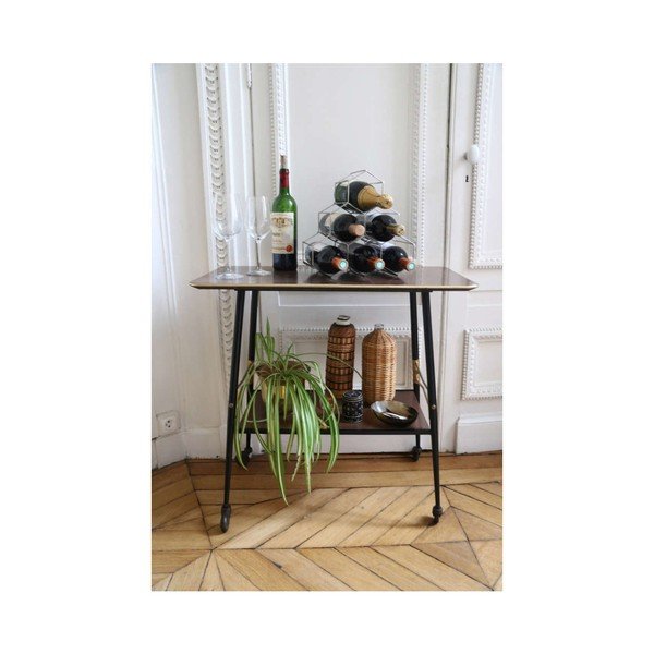 Sivo kovinsko stojalo za vino Compactor-image-1