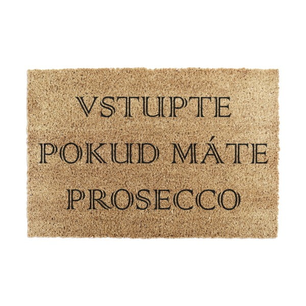Predpražnik iz kokosovih vlaken 40x60 cm Prosecco – Artsy Doormats
