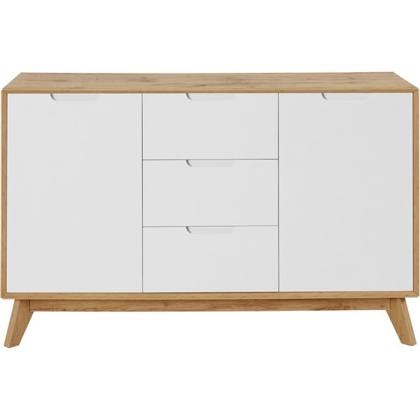 Nizka komoda v naravni barvi 120x75 cm Ezra – Støraa