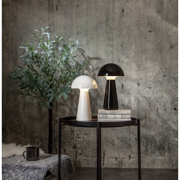 Bela LED zatemnitvena namizna svetilka (višina 28 cm) Mushroom – Star Trading-image-4