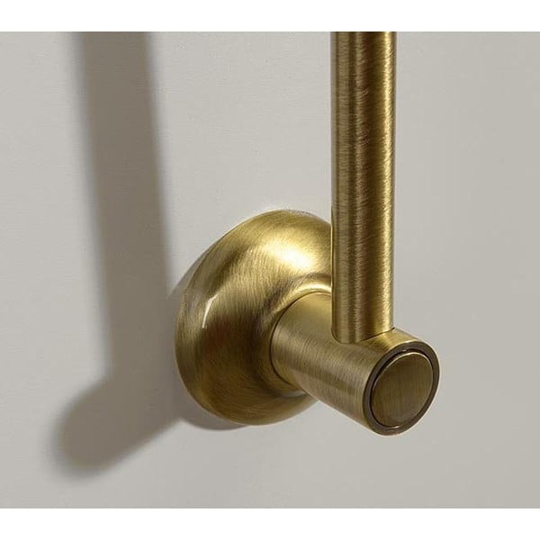 Medeninast stenski drog za tuš v bronasti barvi z drsnim nosilcem 67 cm Antea – Sapho-image-2