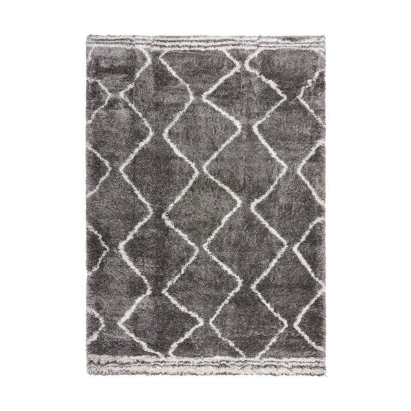 Siva preproga 200x290 cm Riad Berber – Flair Rugs