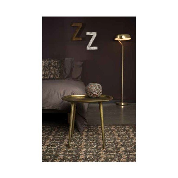 Medeninasta stranska mizica Dutchbone Abbas, 45 x 45 cm-image-1
