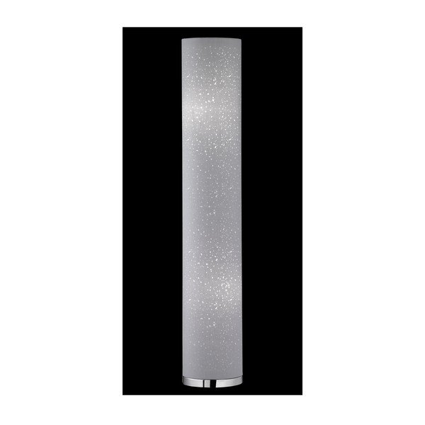 Siva stoječa svetilka s tekstilnim senčilom (višina 110 cm) Thor – Fischer & Honsel-image-2