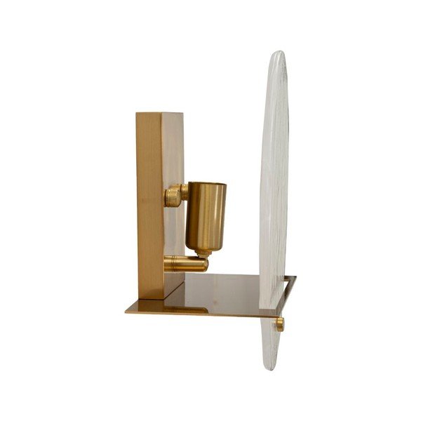 Steklena stenska svetilka v zlati barvi Portlan – Mauro Ferretti-image-2