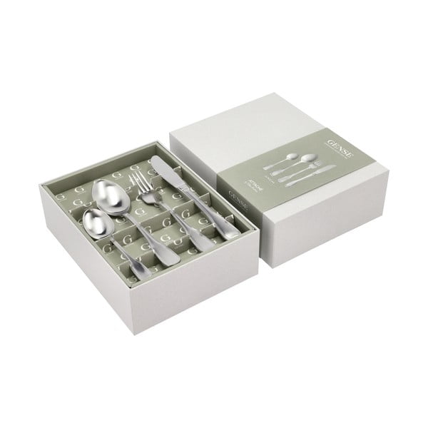 Pribor iz nerjavečega jekla v srebrni barvi 16 ks Attaché – Gense-image-2