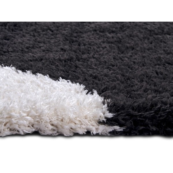 Črna/bela preproga 80x150 cm – Elle Decoration-image-3