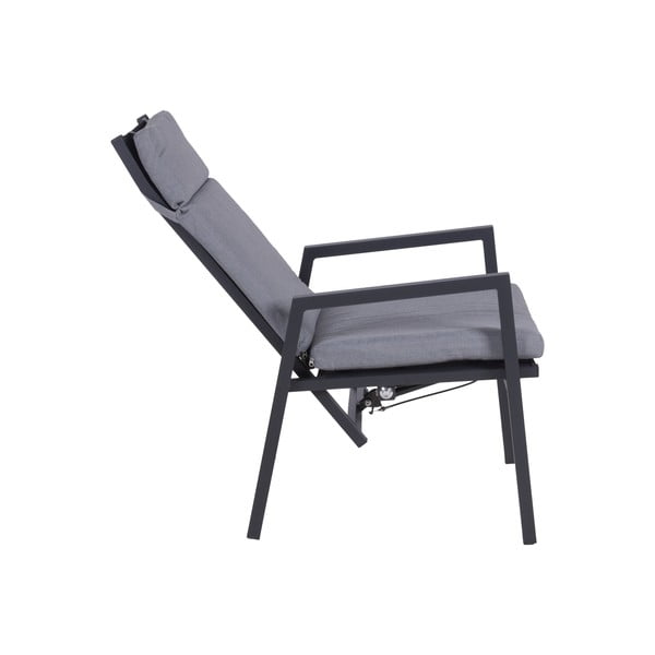 Siv kovinski vrtni stol Sintra – Garden Pleasure-image-4