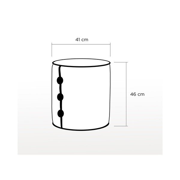 Tabure Dombi Sebastien Mimar, ⌀ 41 cm-image-1