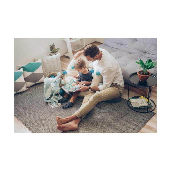 Svetlobna veriga s turkiznimi in belimi LED žarnicami LUKKA, 30 luči-image-1