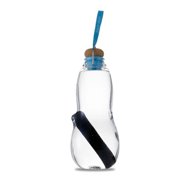 Modra steklenička s filtrom Black + Blum Eau Good z aktivnim ogljem, 800 ml