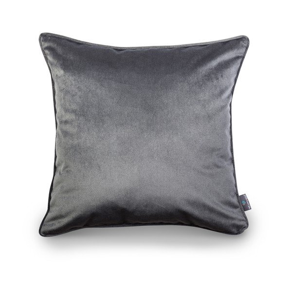 Siva prevleka za vzglavnik WeLoveBeds Dark, 50 x 50 cm