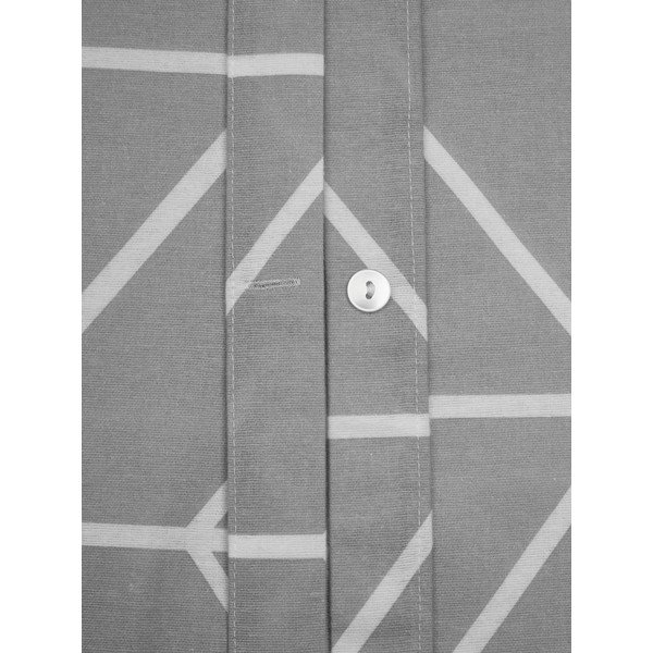 Komplet 2 sivih flanelnih prevlek za okrasno blazino Westwing Collection Yule, 40 x 80 cm-image-2