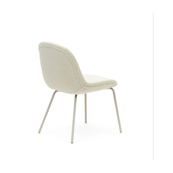 Kremno bel jedilni stol Aimin – Kave Home-image-3