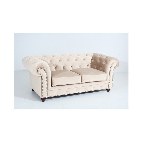 Krem kavč Max Winzer Orleans Velvet, 196 cm-image-3