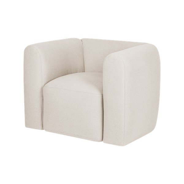 Bež fotelj Flom – noo.ma
